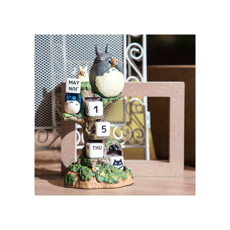 My Neighbor Totoro Statue Three-wheeler Diorama / Calendar 11 cm *English Version* - immagine 3