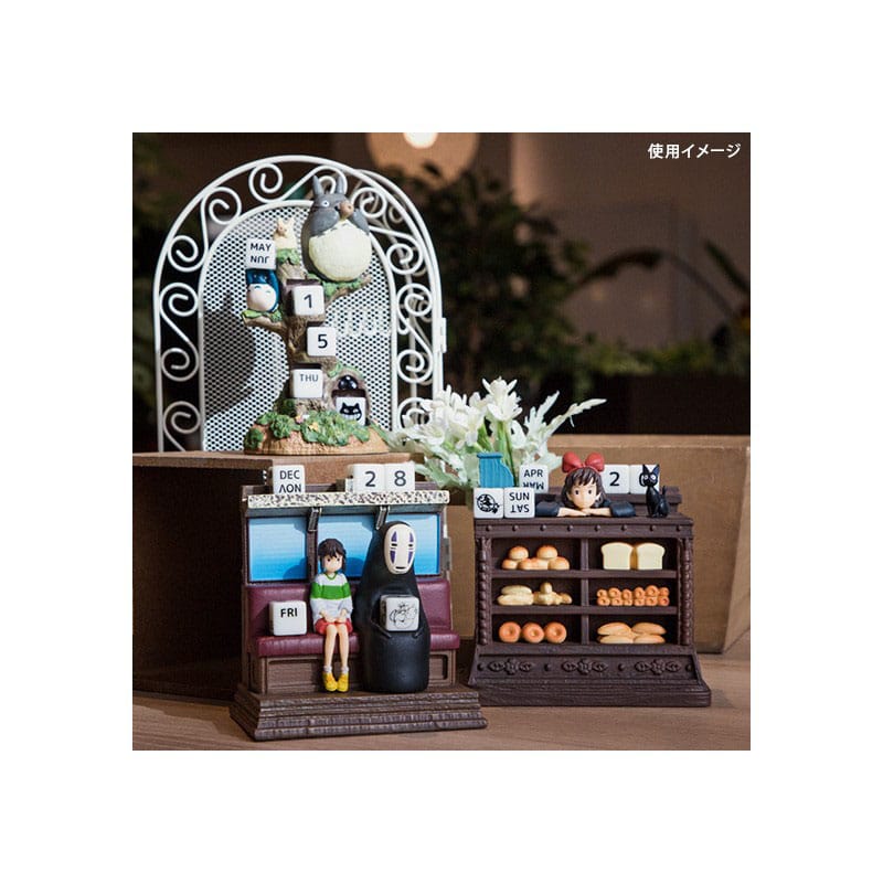 My Neighbor Totoro Statue Three-wheeler Diorama / Calendar 11 cm *English Version* - immagine 7