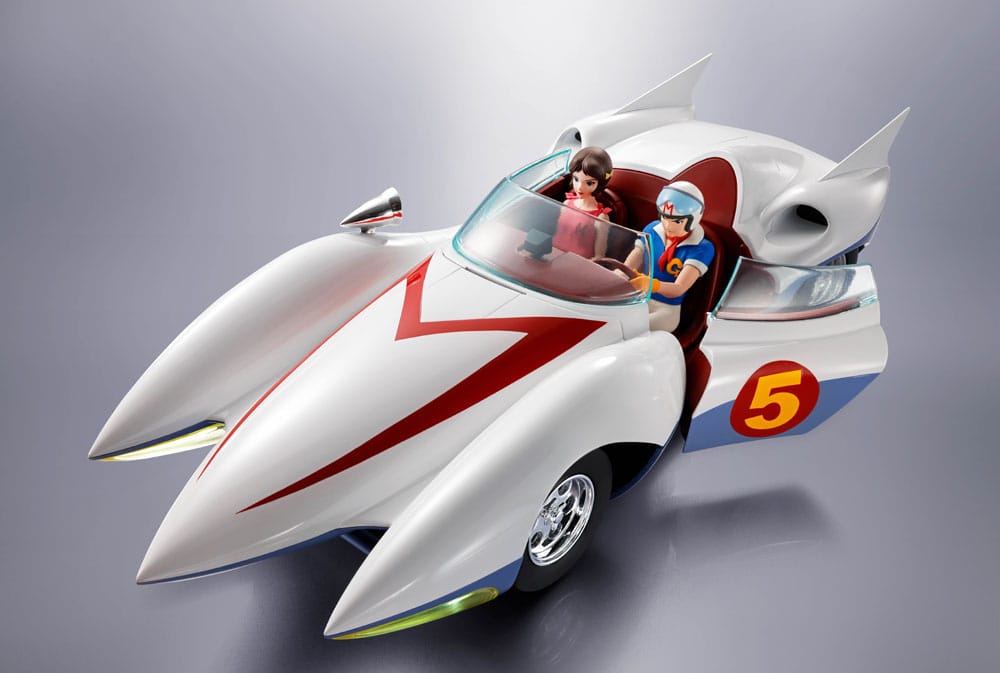 Speed Racer Chogokin Diecast Model Mach 5 27 cm - immagine 6