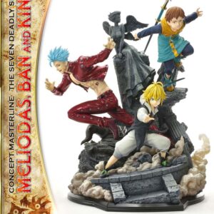 Seven Deadly Sins Concept Masterline Series Statue Meliodas, Ban and King 55 cm
