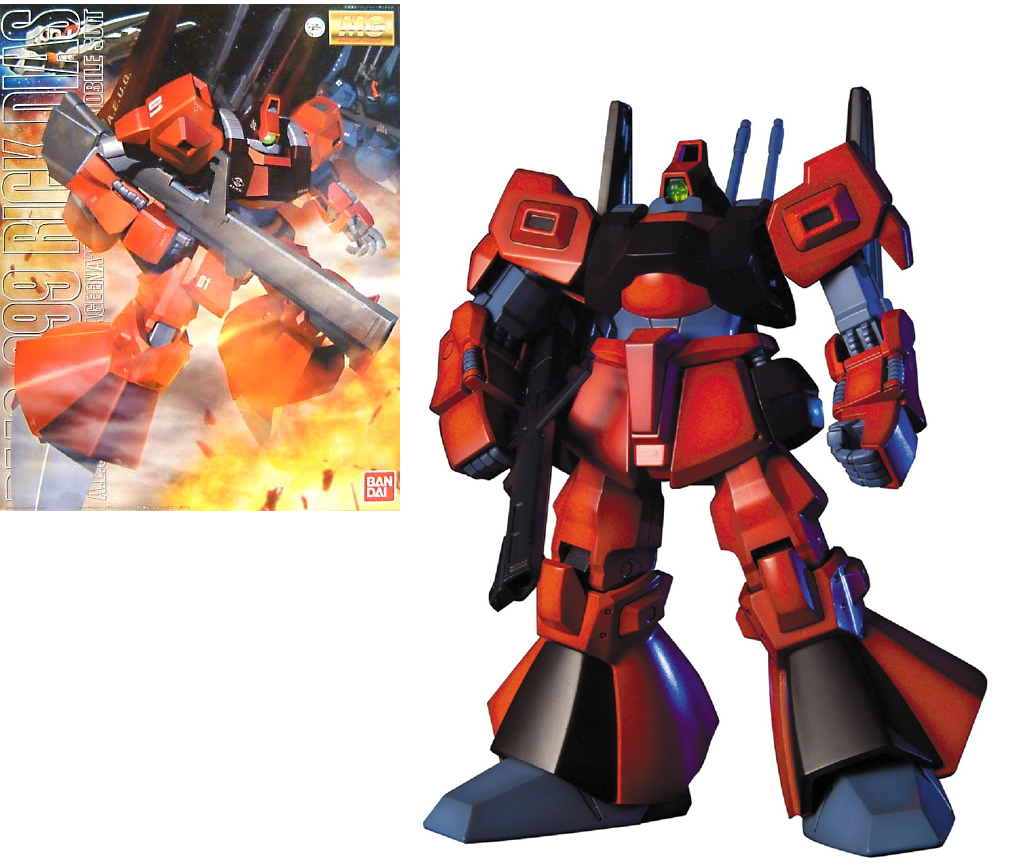 GUNDAM – MG1/100 Rick Dias Quattoro Color (Red) – Model Kit – Comics ...