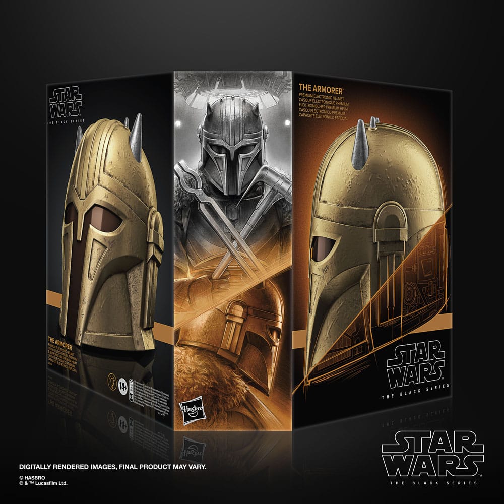 Star Wars: The Mandalorian Black Series Electronic Helmet The Armorer - immagine 4