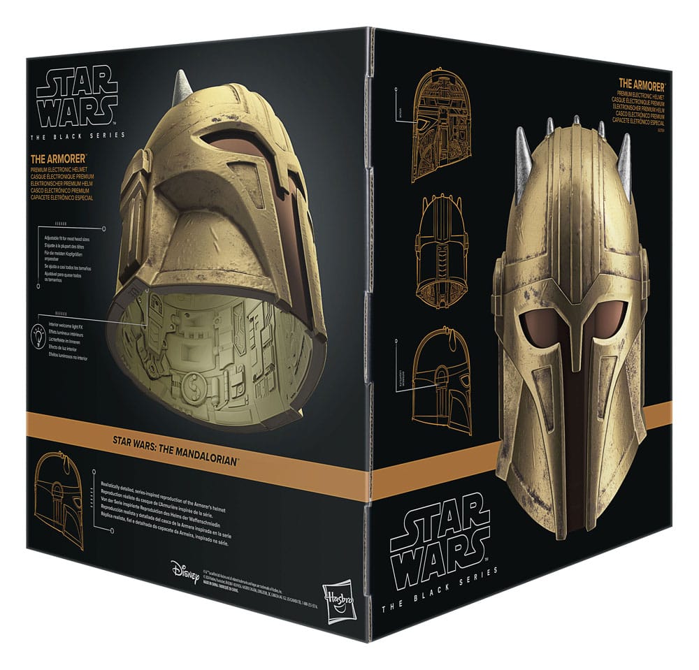 Star Wars: The Mandalorian Black Series Electronic Helmet The Armorer - immagine 7