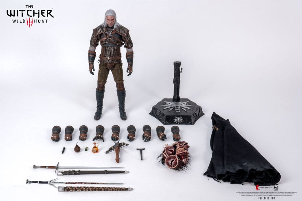 The Witcher 3: Wild Hunt Action Figure 1/6 Geralt of Rivia 30 cm - immagine 2