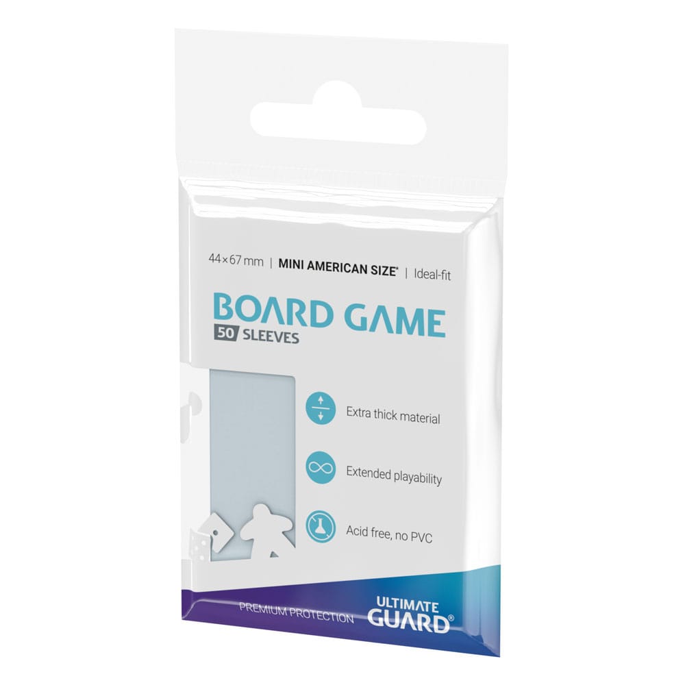 Ultimate Guard Board Game Sleeves (50) - Mini American - immagine 2