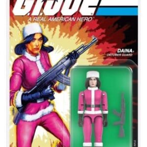 GI Joe ReAction+ Action Figure Wave 07 Daina (Cartoon) 10 cm