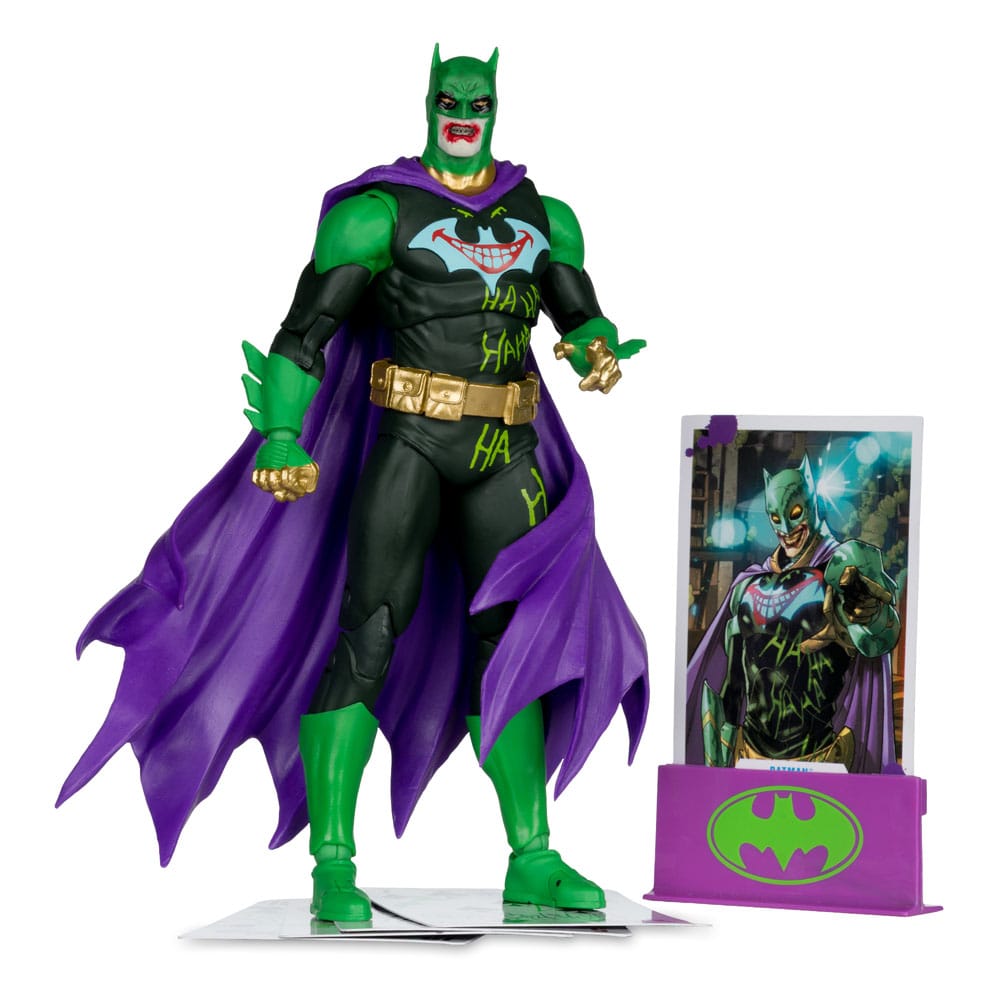 DC Multiverse Action Figure Batman (Joker War) (Jokerized) (Gold Label) 18 cm - immagine 2