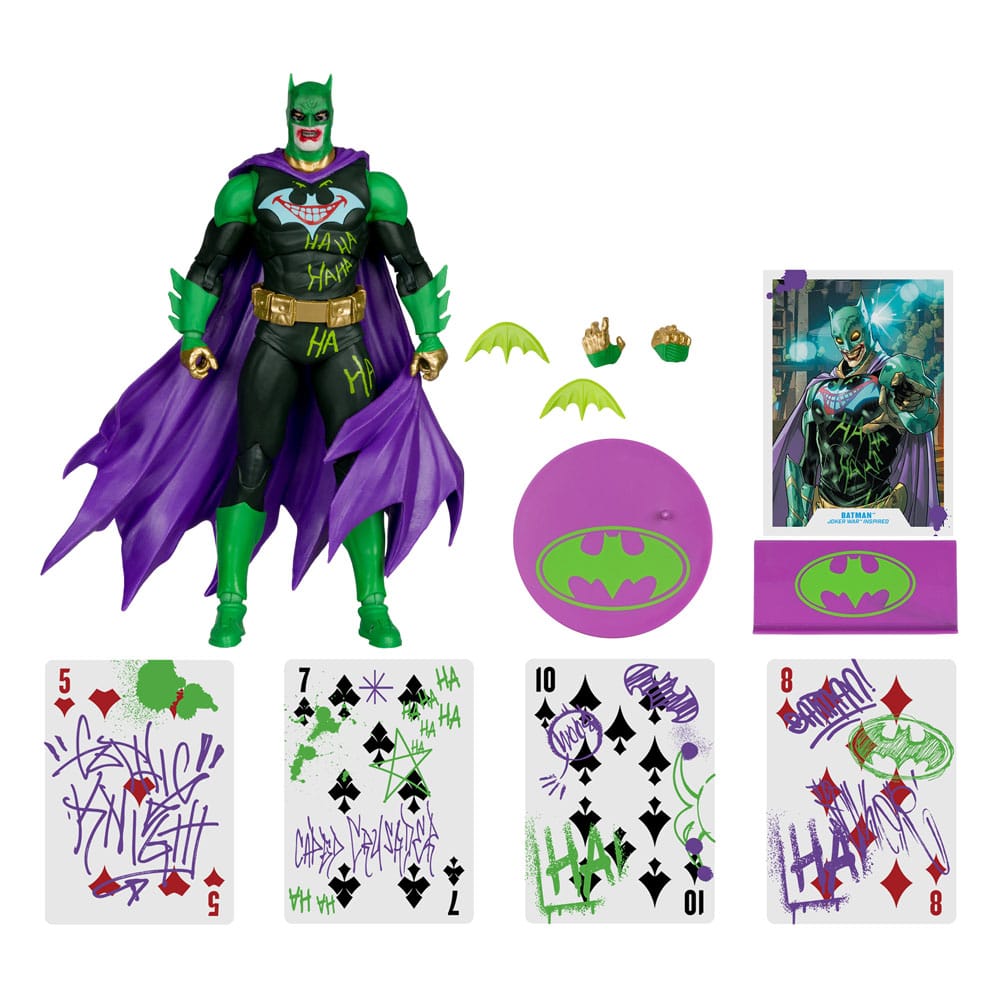 DC Multiverse Action Figure Batman (Joker War) (Jokerized) (Gold Label) 18 cm - immagine 3