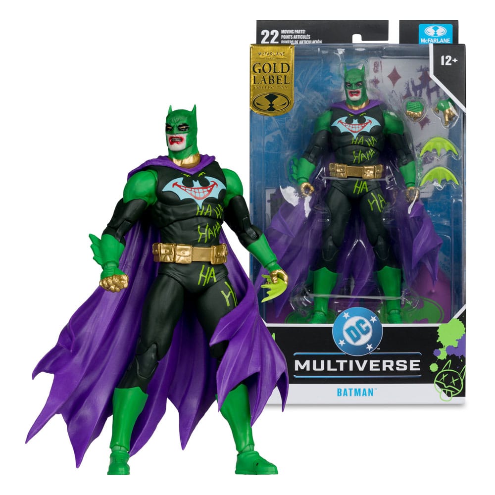 DC Multiverse Action Figure Batman (Joker War) (Jokerized) (Gold Label) 18 cm - immagine 5