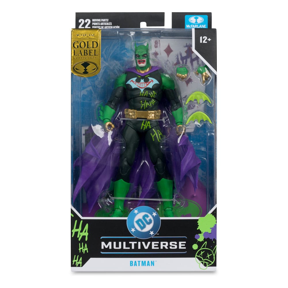 DC Multiverse Action Figure Batman (Joker War) (Jokerized) (Gold Label) 18 cm - immagine 7