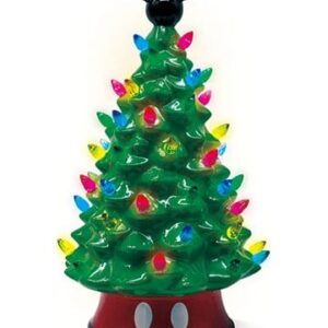 Disney Ceramic Christmas Tree with Lights Mickey Mouse 30 cm