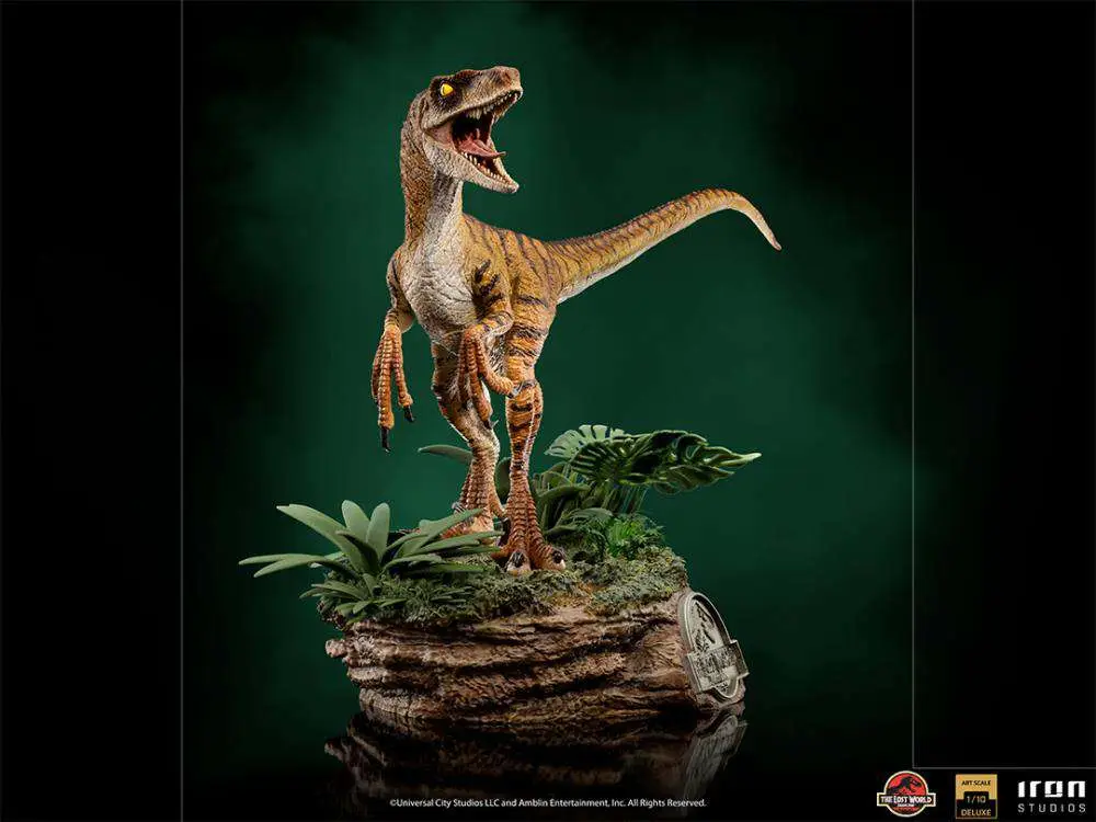 Jurassic World Lw Velociraptor 1/10 Dlx