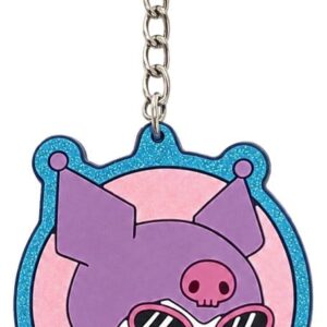 Sanrio Rubber Keychain Kuromi 7 cm
