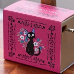 Kiki's Delivery Service Hand Crank Music Box Kiki Flowers