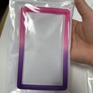 Evoretro Bumper for PSA Graded Card Slab Gradient Pink-Purple Glitter