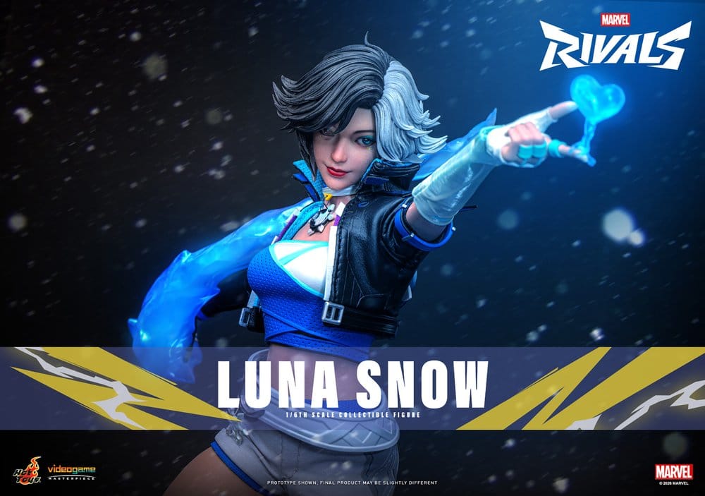Marvel Rivals Videogame Masterpiece Action Figure 1/6 Luna Snow 28 cm - immagine 2