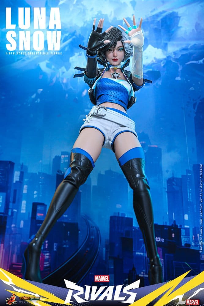 Marvel Rivals Videogame Masterpiece Action Figure 1/6 Luna Snow 28 cm - immagine 4