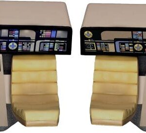 Star Trek: The Next Generation Replica 1/6 Enterprise-D Bridge Consoles Set