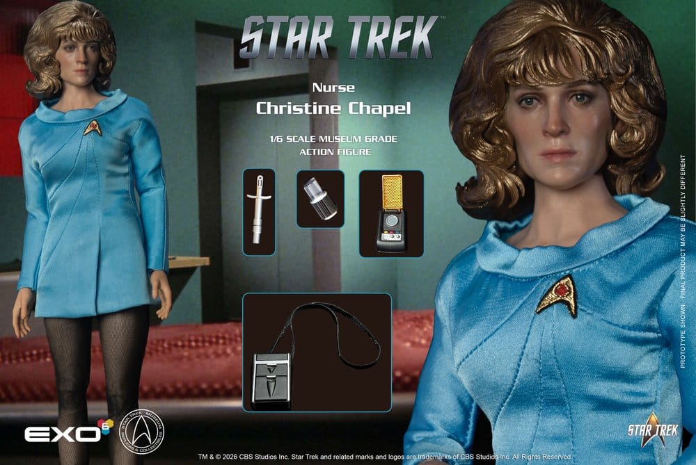 Star Trek: The Original Series Museum Grade Action Figure 1/6 Nurse Christine Chapel 28 cm - immagine 2