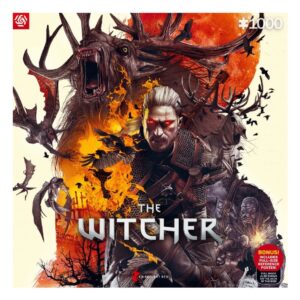 The Witcher Puzzle Monsters (1000 pieces)