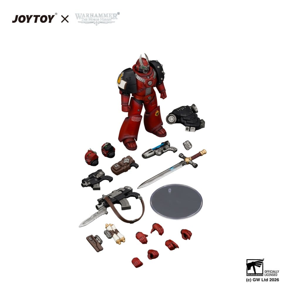 Warhammer The Horus Heresy Action Figure Word Bearers MkVI Tactical Sergeant 12 cm - immagine 5