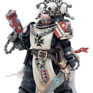 Warhammer 40k Action Figure 1/18 Black Templars Marshal Baldeckrath 12 cm