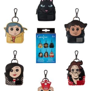 Coraline by Loungefly Bag Charm Mystery Box Display (15)