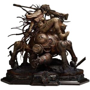 Ghost in the Shell Stand Alone Complex The Legend of Beauty and the Beast Statue 1/4 Motoko Kusanagi & Tachikoma Art by Entei Ryu 53 cm