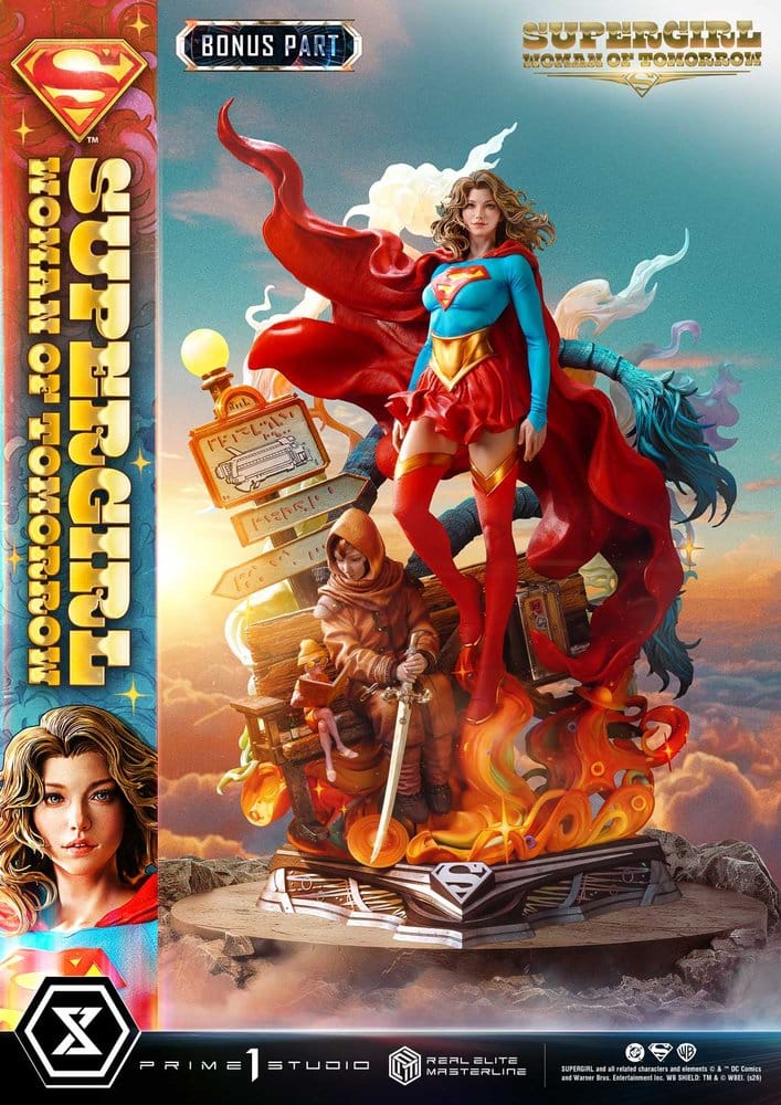 DC Comics Real Elite Masterline Series Statue 1/4 Supergirl Woman of Tomorrow Bonus Version 63 cm - immagine 7