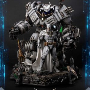 DC Comics Ultimate Museum Masterline Statue Justice Buster: Phantom Armor (Design By Josh Nizzi) Ultimate Bonus Version 88 cm
