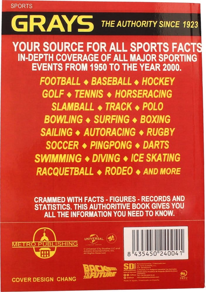 Back to the Future Premium Notebook Sports Almanac - immagine 7