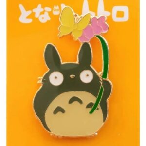 My Neighbor Totoro Pin Totoro With Flower