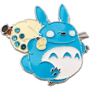 My Neighbor Totoro Metal Brooch Middle Totoro