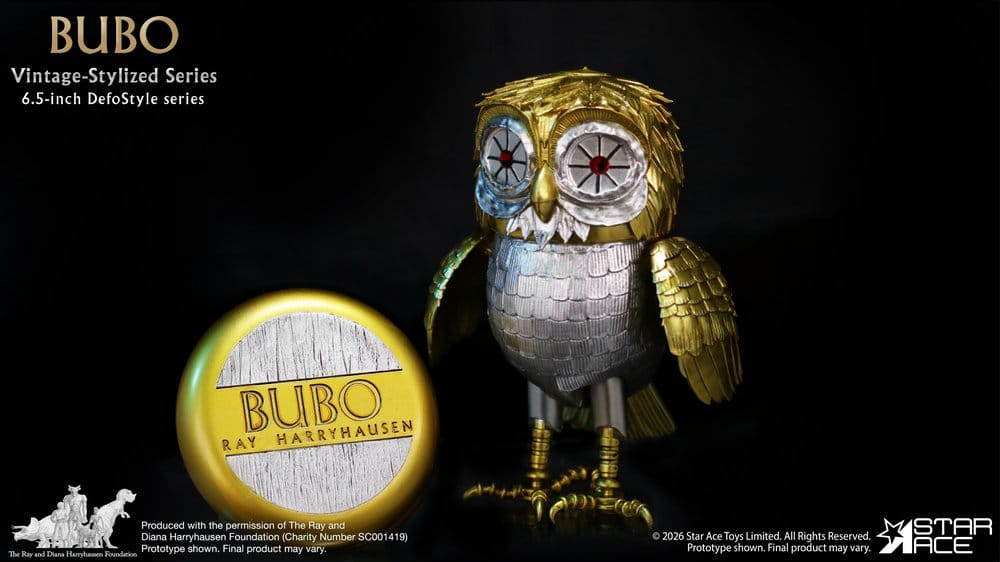 Ray Harryhausen Collection DefoStyle Soft-vinyl Statue Bubo 17 cm - immagine 2