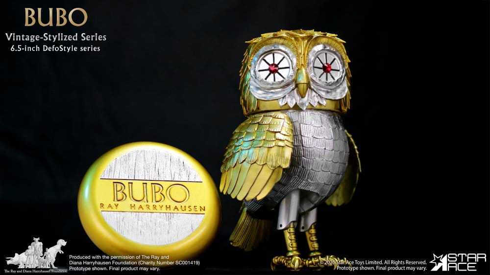 Ray Harryhausen Collection DefoStyle Soft-vinyl Statue Bubo 17 cm - immagine 6