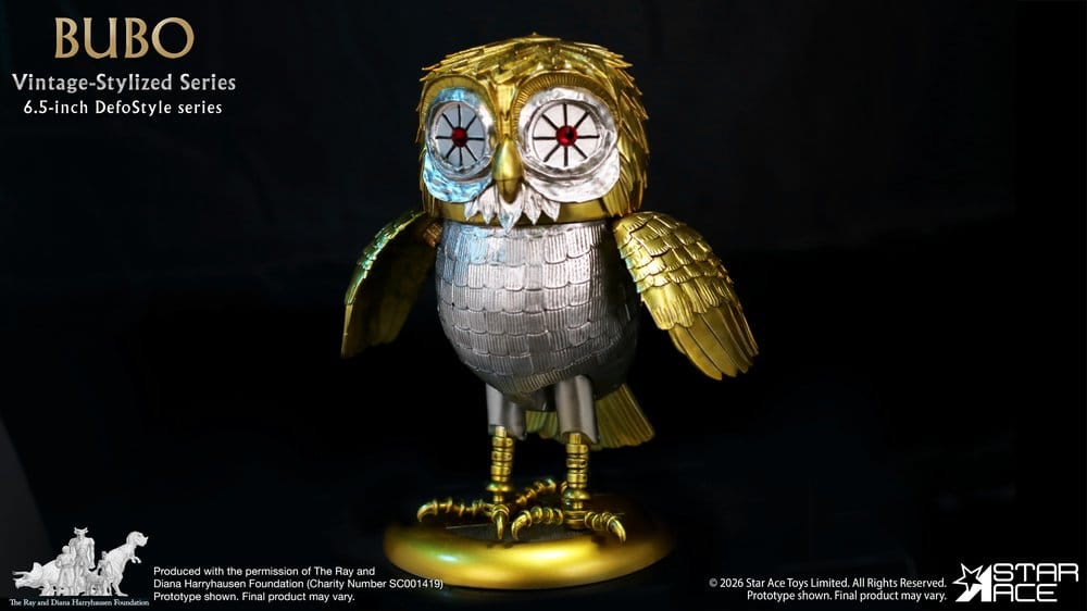 Ray Harryhausen Collection DefoStyle Soft-vinyl Statue Bubo 17 cm - immagine 7