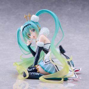 Hatsune Miku Taito Kuji PVC Figure Racing Miku 2018 Ver. Round 8 13 cm