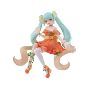 Hatsune Miku Noodle Stopper PVC Statua Hatsune Miku Citrus Ver.