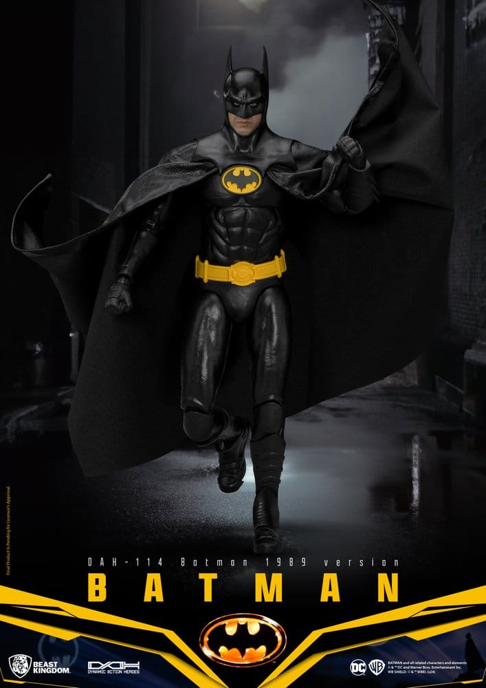 DC Comics Dynamic 8ction Heroes Action Figure Batman 1989 Standard Version 21 cm - immagine 2