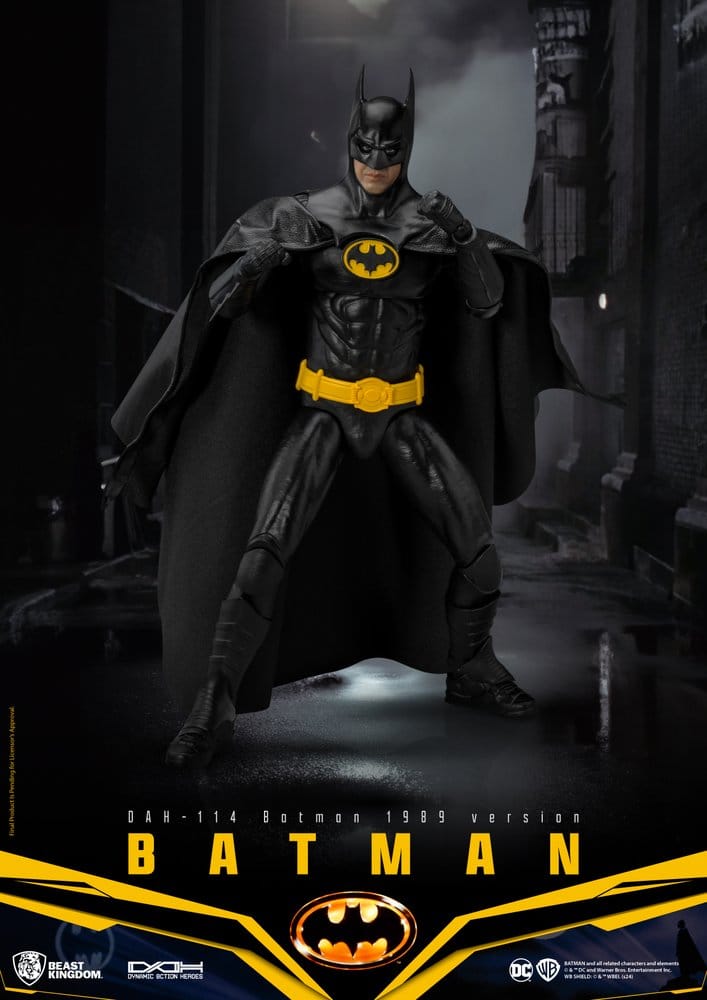 DC Comics Dynamic 8ction Heroes Action Figure Batman 1989 Standard Version 21 cm - immagine 3
