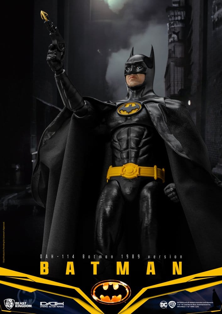 DC Comics Dynamic 8ction Heroes Action Figure Batman 1989 Standard Version 21 cm - immagine 4