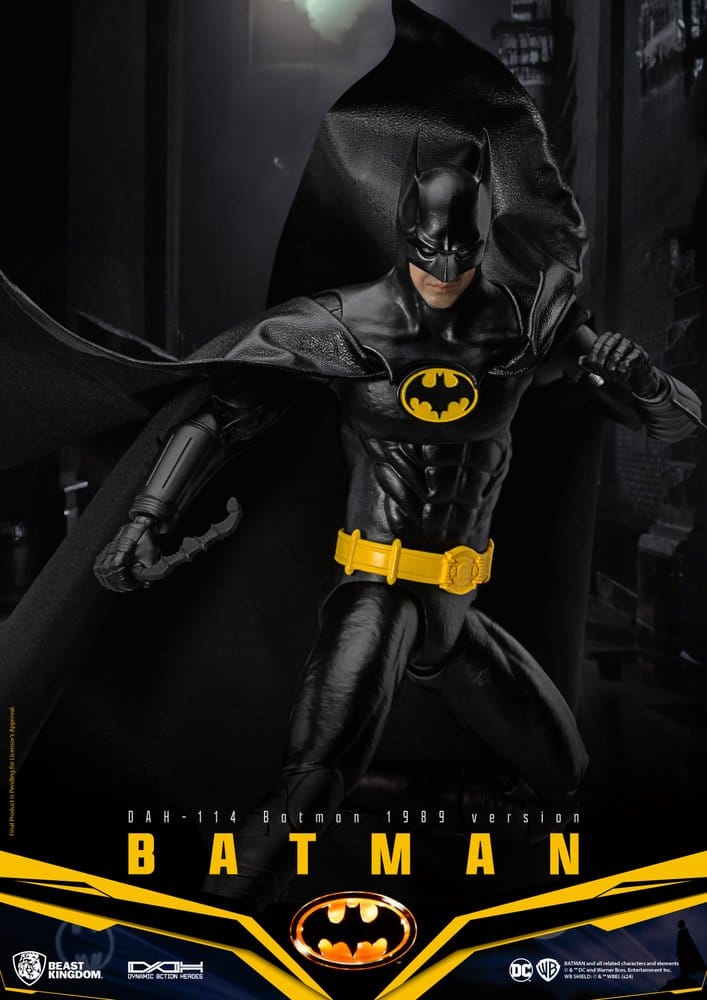 DC Comics Dynamic 8ction Heroes Action Figure Batman 1989 Standard Version 21 cm - immagine 5