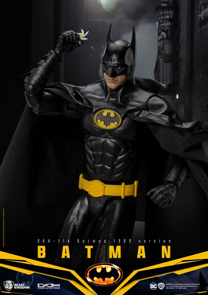 DC Comics Dynamic 8ction Heroes Action Figure Batman 1989 Standard Version 21 cm - immagine 6