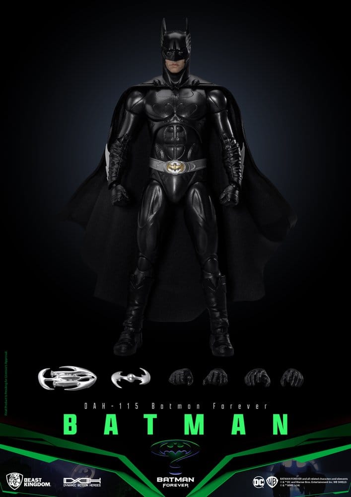 DC Comics Dynamic 8ction Heroes Action Figure Batman (Batman Forever) 21 cm - immagine 7