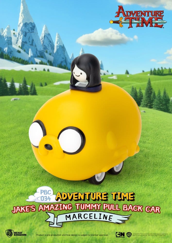 Adventure Time Pull Back Car Jake's Amazing Tummy 5 cm Blind Box Assortment (6) - immagine 5