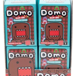 Domo Plastic Figure Flocked 8 cm Blind Bag Display (12)