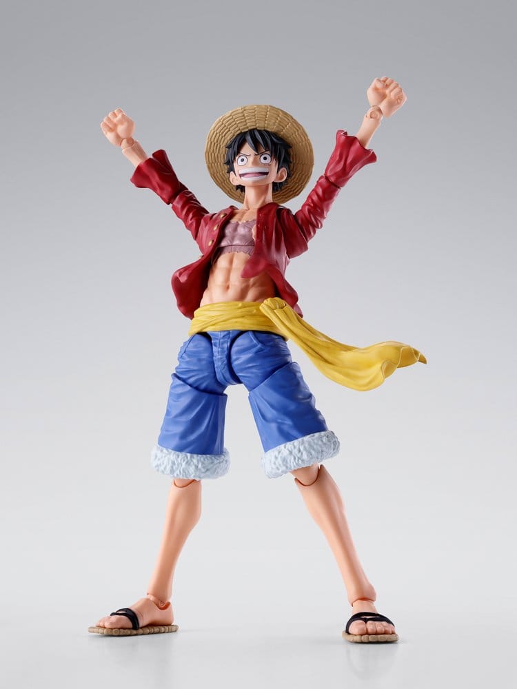 One Piece S.H.Figuarts Action Figure Monkey D. Luffy -Two Years Later- 15 cm - immagine 7