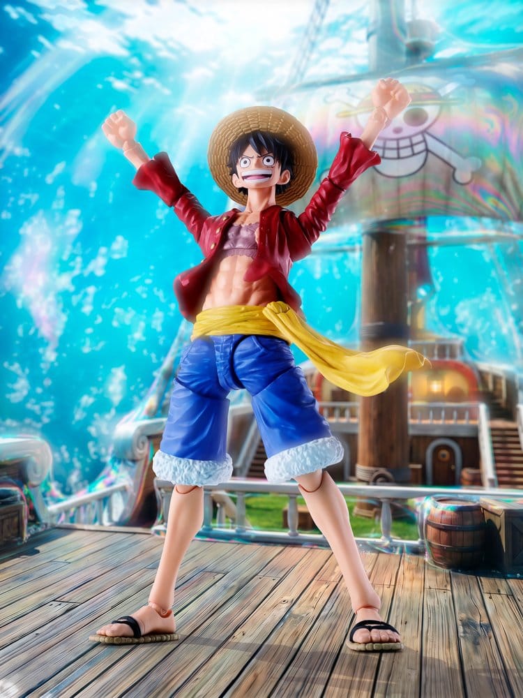 One Piece S.H.Figuarts Action Figure Monkey D. Luffy -Two Years Later- 15 cm - immagine 8