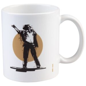 Michael Jackson Mug King of Pop White 350 ml