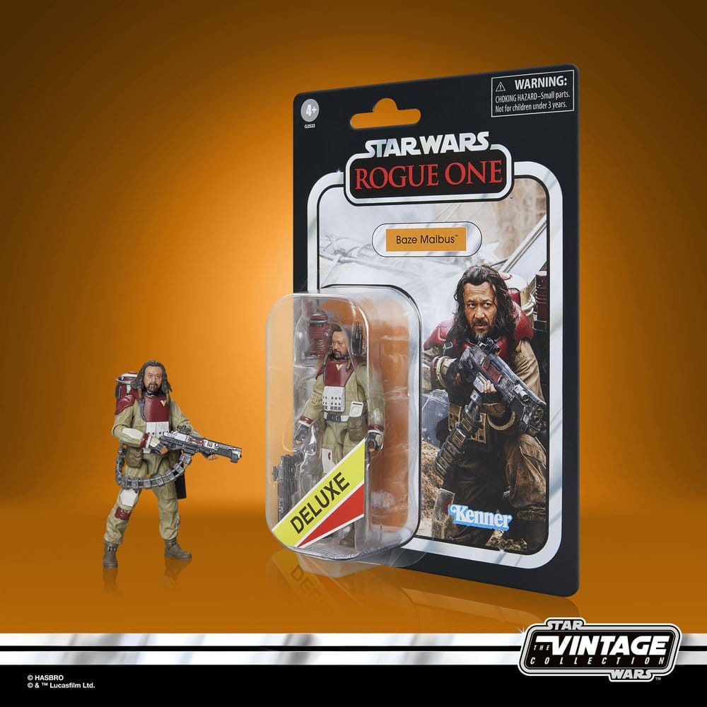 Star Wars: Rogue One Vintage Collection Action Figure Baze Malbus 10 cm - immagine 6